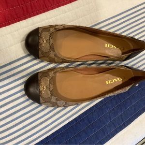 Coach ballerina flats